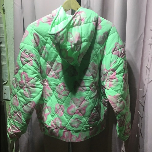 wild fable Jackets & Blazers - Hoodie quilted warm feminine zip up small jacket NWT Wild Fable